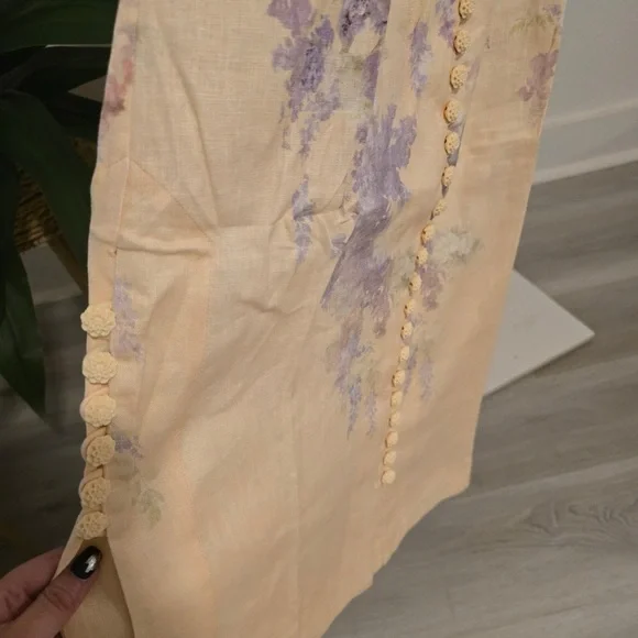 Zimmermann Beautiful Lyrical Floral button Midi dress - Picture 5 of 9